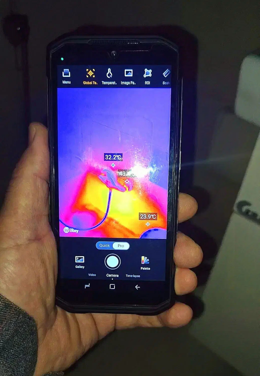 تشخیص ترکیدگی نشت یابی دوربین حرارتی لوله بازکنی|خدمات پیشه و مهارت|کرج, برغان|دیوار