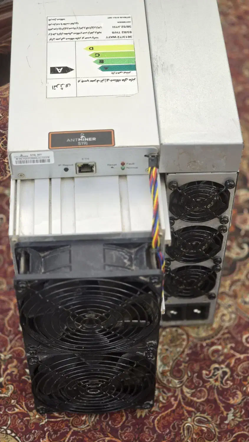 ماینر s19 j|قطعات و لوازم جانبی رایانه|تبریز, |دیوار