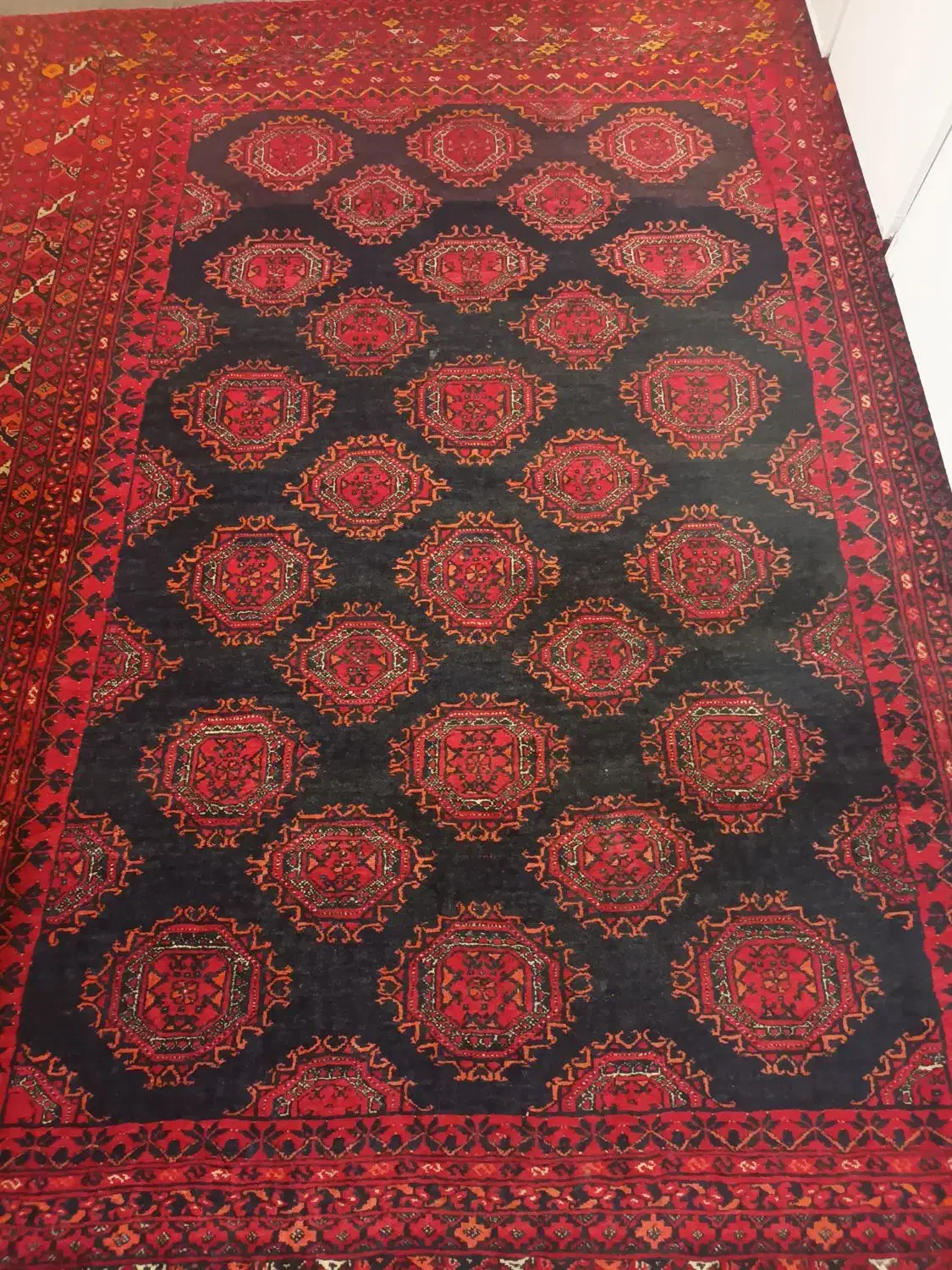 فرش پشمی دستباف قدیمی|فرش|مشهد, احمدآباد|دیوار