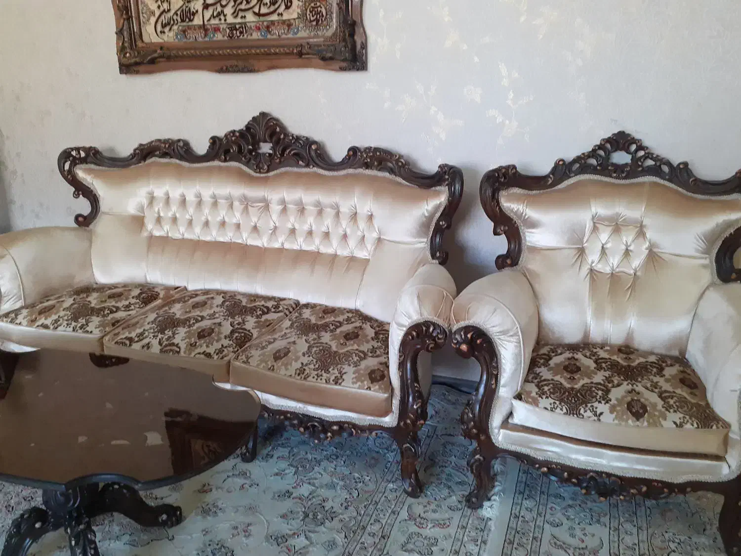 فروش مبلمان سلطنتی|مبلمان خانگی و میز عسلی|کرمانشاه, |دیوار