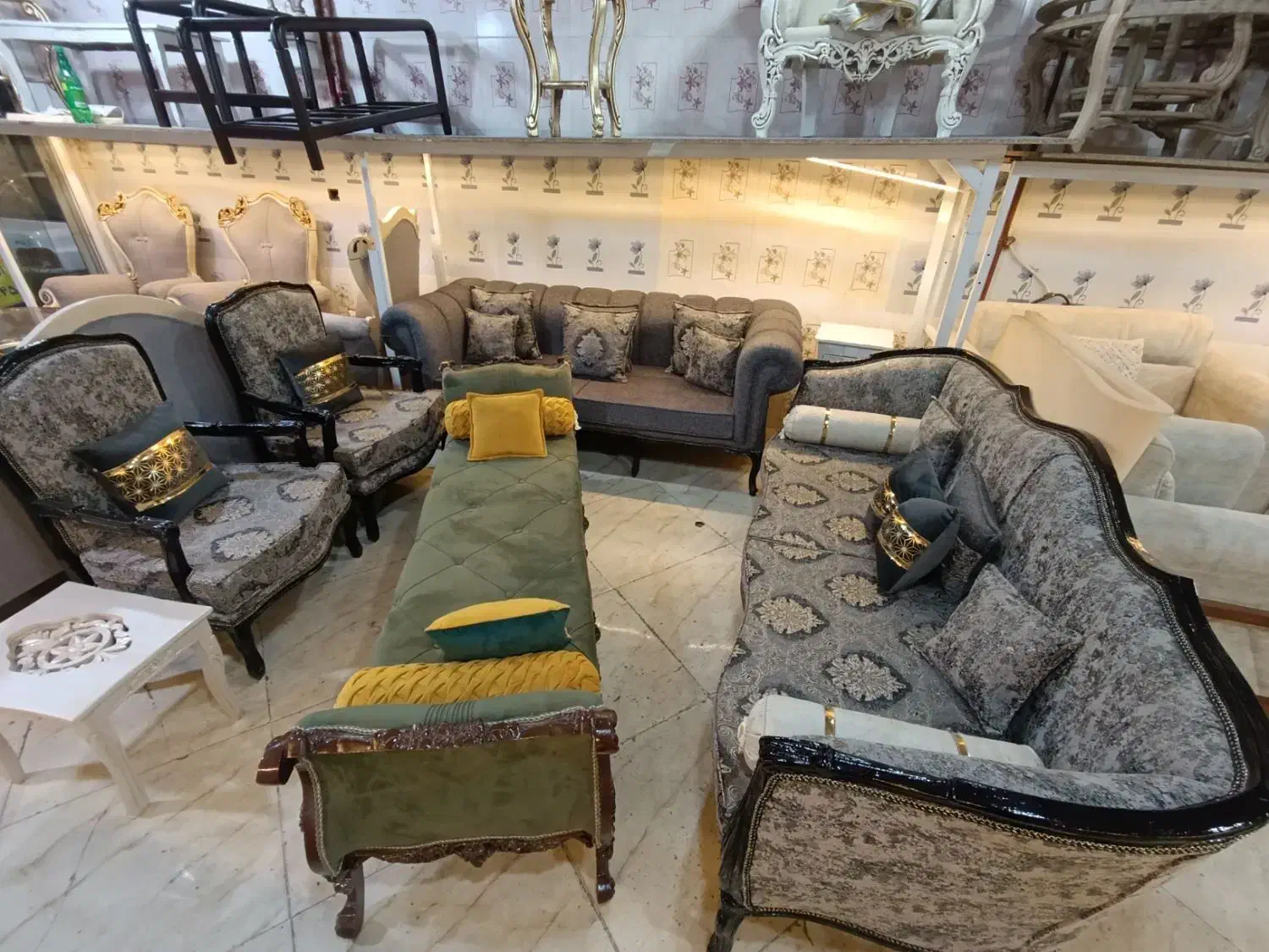 مبل فرانسوی|مبلمان خانگی و میز عسلی|مشهد, حسین‌آباد|دیوار