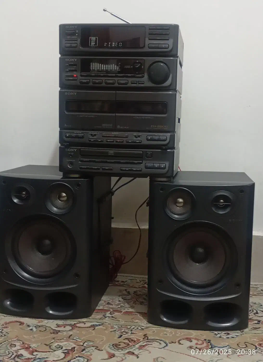 ضبط صوت سونی FH-B900|سیستم صوتی خانگی|ری, شهرک نظامی|دیوار