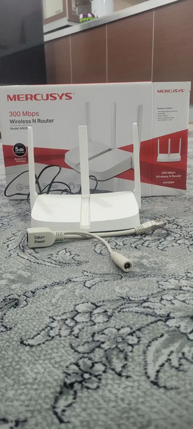 مودم mercusys سه آنتن مدل mw305r|مودم و تجهیزات شبکه|بوشهر, |دیوار