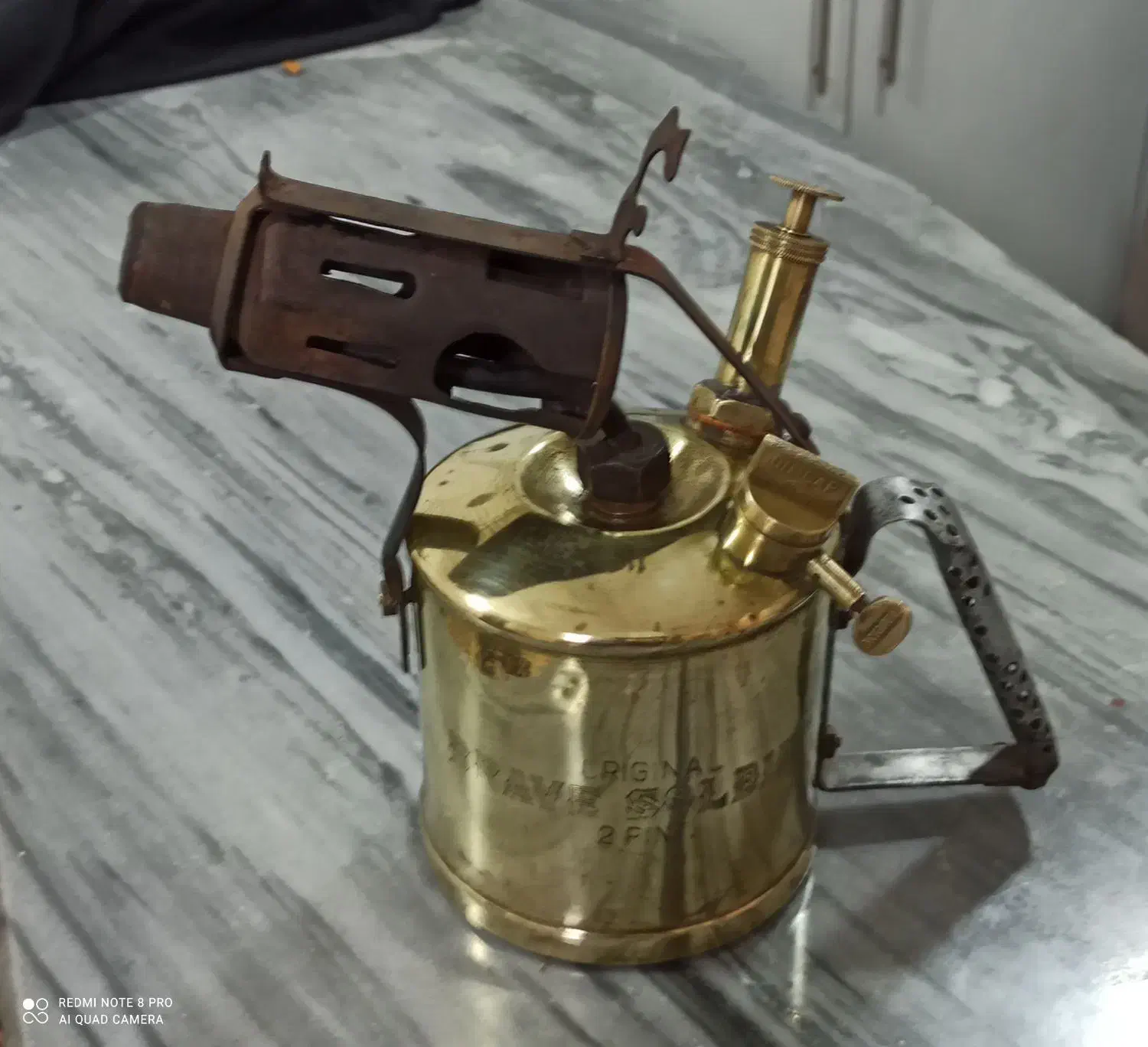 چراغ لحیم کاری عتیقه|کلکسیون اشیاء عتیقه|کرمانشاه, |دیوار