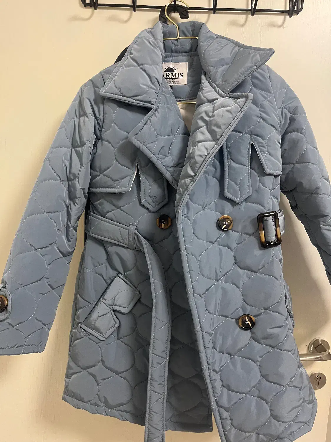 کاپشن ابی دخترانه|لباس|تهران, حکیمیه|دیوار