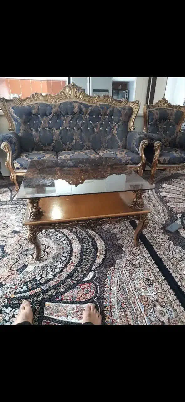 مبل و جلو مبلی|مبلمان خانگی و میز عسلی|هشتگرد, شهرک مهستان ۱|دیوار