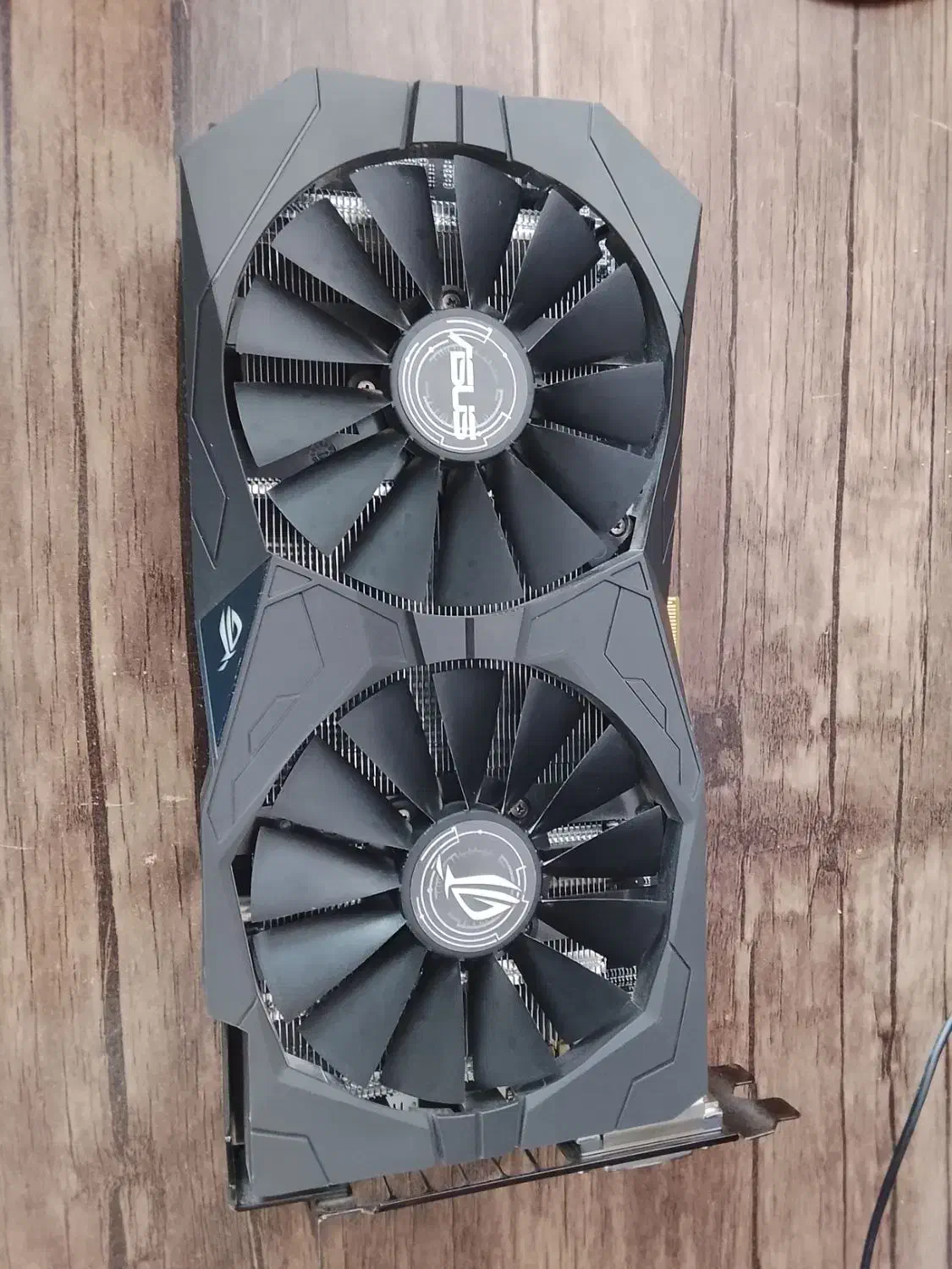 گرافیک rx 570 rog asus همراه فن کولر مستر|قطعات و لوازم جانبی رایانه|قزوین, |دیوار