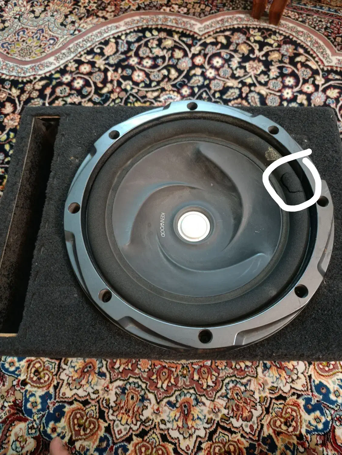 ساب ووفر کنوود مدل KFC-W3010|قطعات یدکی و لوازم جانبی|شیراز, سعدیه جنوبی|دیوار