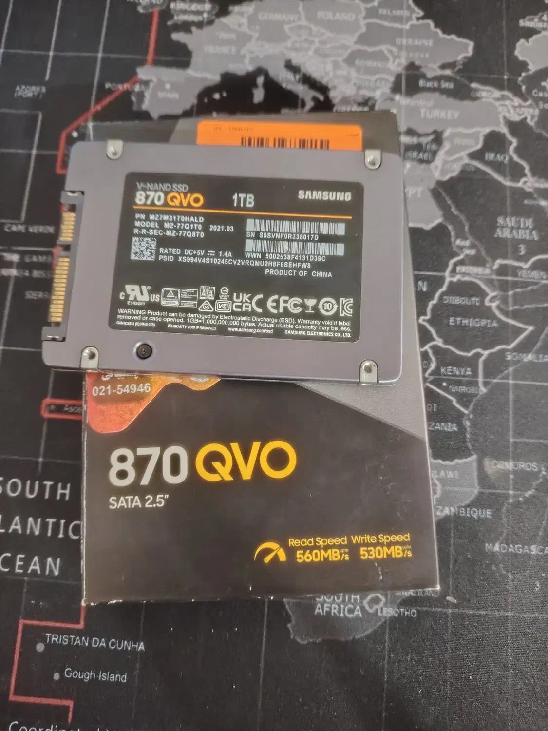 هارد سامسونگ QVO 870 1 ترابایت|قطعات و لوازم جانبی رایانه|ورامین, ورامین|دیوار