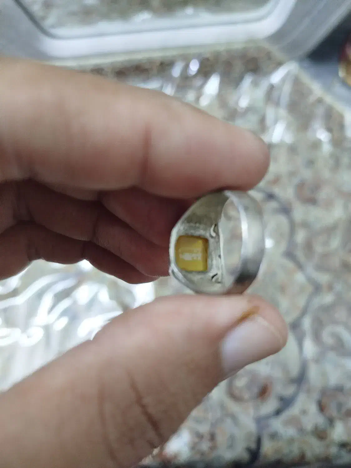 انگشتر عقیق و شرف و شمس|جواهرات|یزد, |دیوار