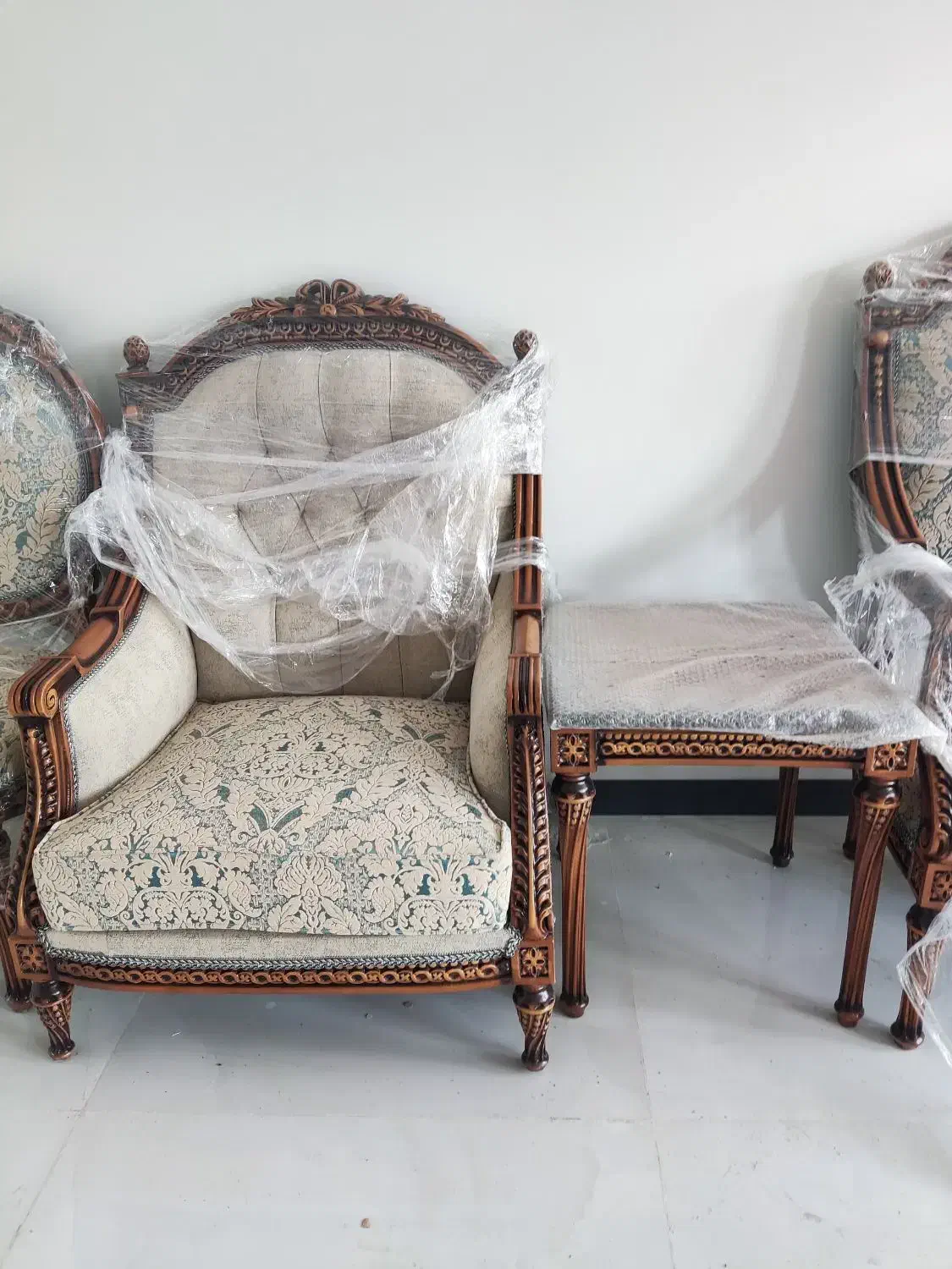 مبل سلطنتی فوق لاکچری (پلم)|مبلمان خانگی و میز عسلی|لار, |دیوار