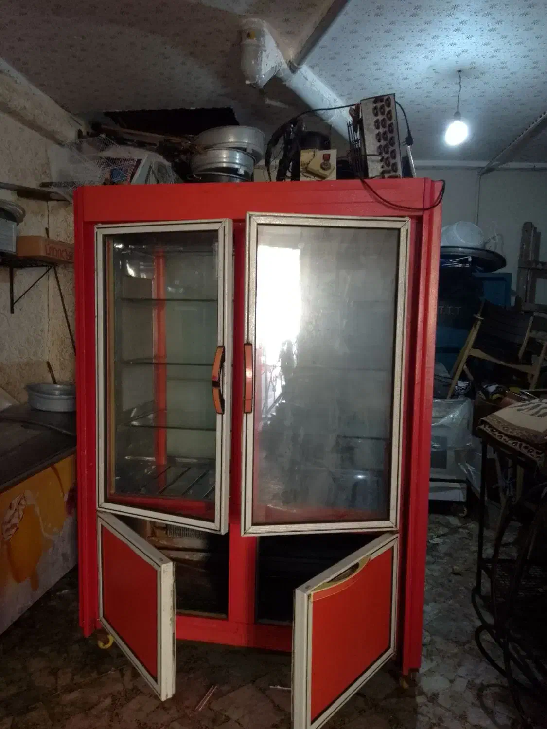 یخچال چهار در ویترینی|کافی‌شاپ و رستوران|رشت, شهرک صبا|دیوار