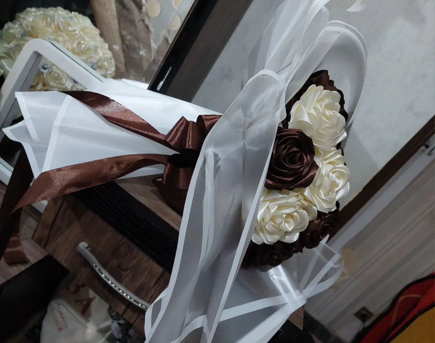 دسته گل ربانی|گل مصنوعی|بندرعباس, |دیوار