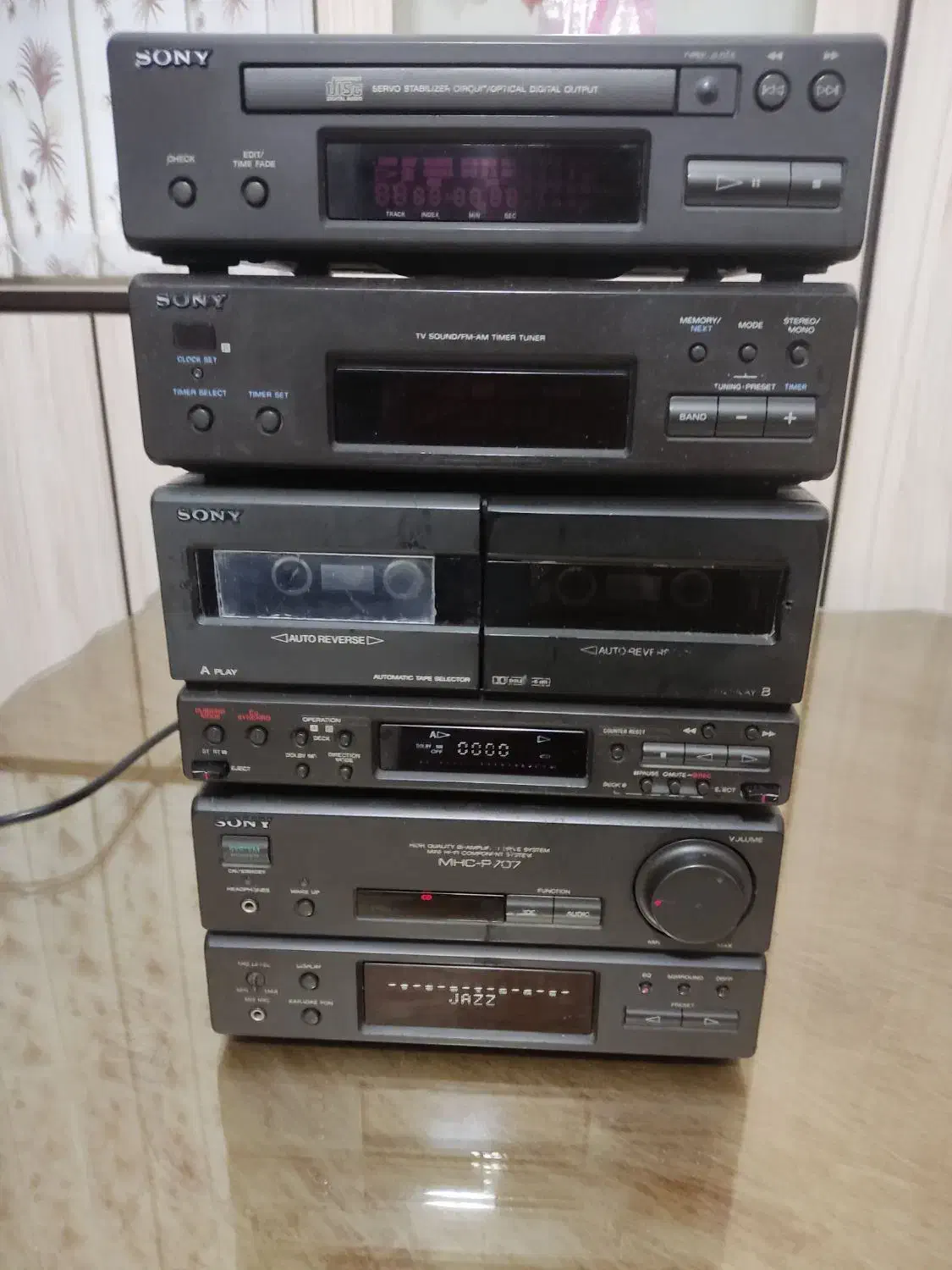 پرتابل های ژاپنی سونی و شارپ|سیستم صوتی خانگی|تهران, آذری|دیوار