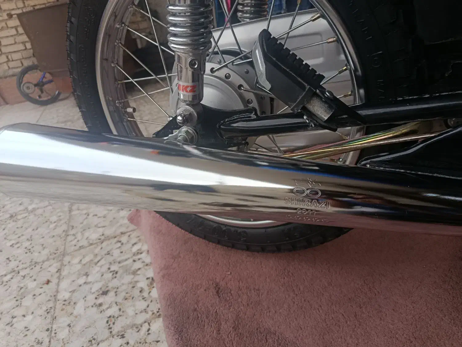 اگزوز موتور سیکلت|قطعات یدکی و لوازم جانبی|باوی, |دیوار