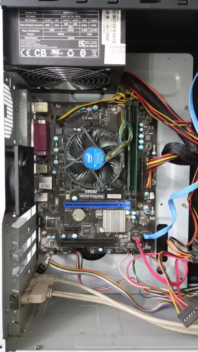 کیس h61 drr3|رایانه رومیزی|تهران, شهرک رضویه|دیوار