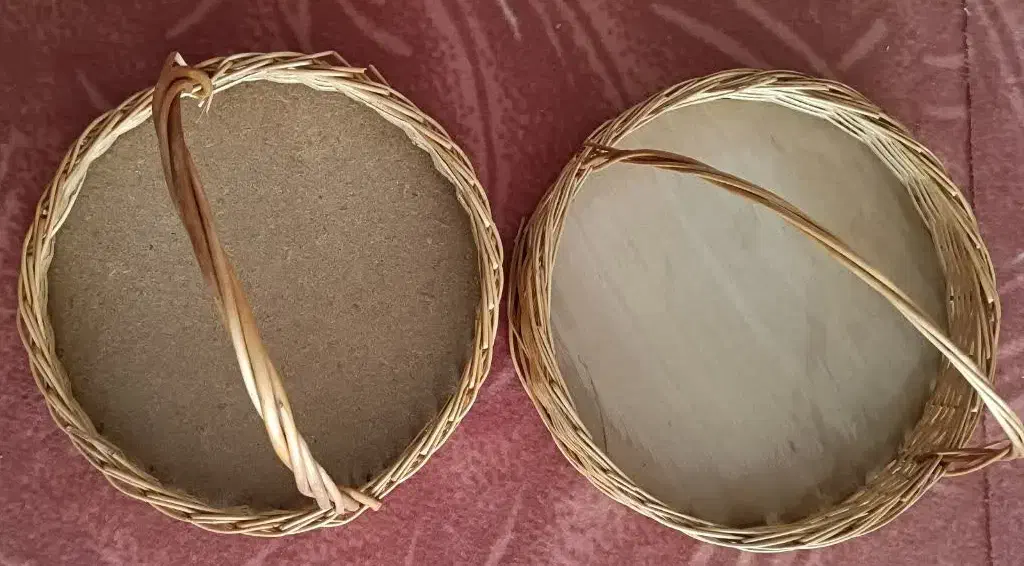 سبد حصیر دست ساز|صنایع دستی و سایر لوازم تزئینی|اصفهان, آبشار|دیوار