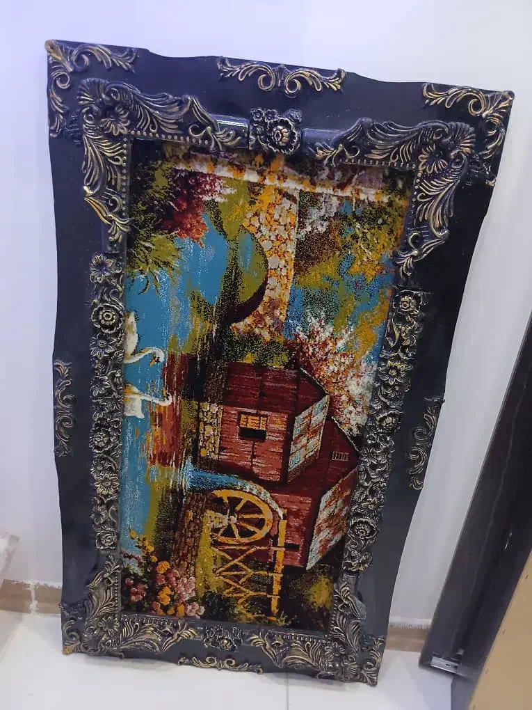 تابلو فرش زیبا|تابلو فرش|رباط‌کریم, شهرک صنعتی پرند|دیوار