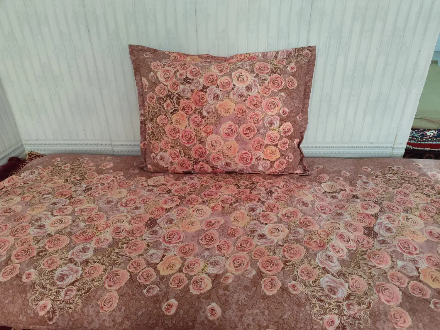 ۶ عدد کاور تشک و روبالشتی|رختخواب، بالش، پتو|ورامین, شهرک مدرس|دیوار