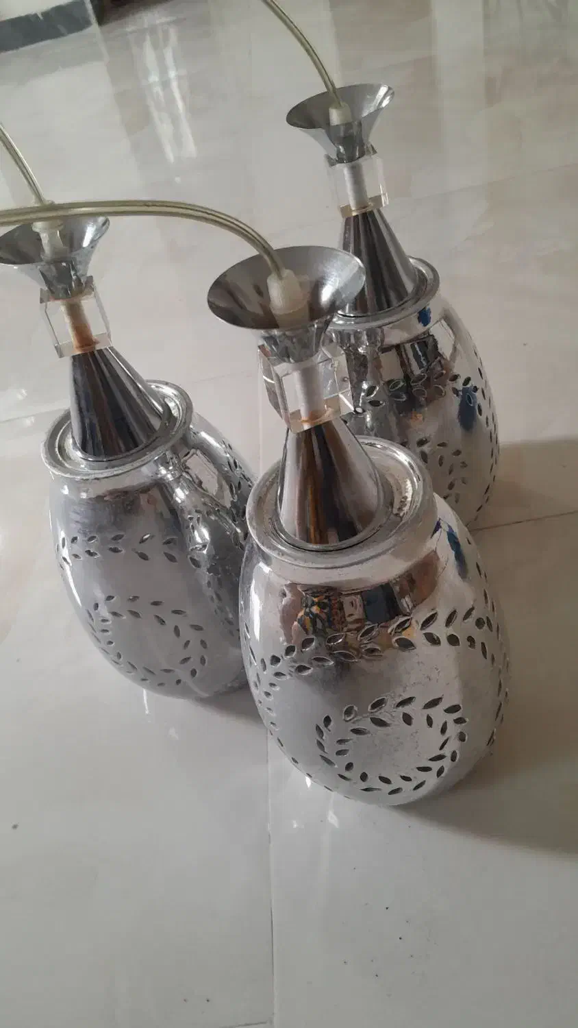لوسترسه شاخه|لوستر و چراغ آویز|رشت, پاستوریزه|دیوار