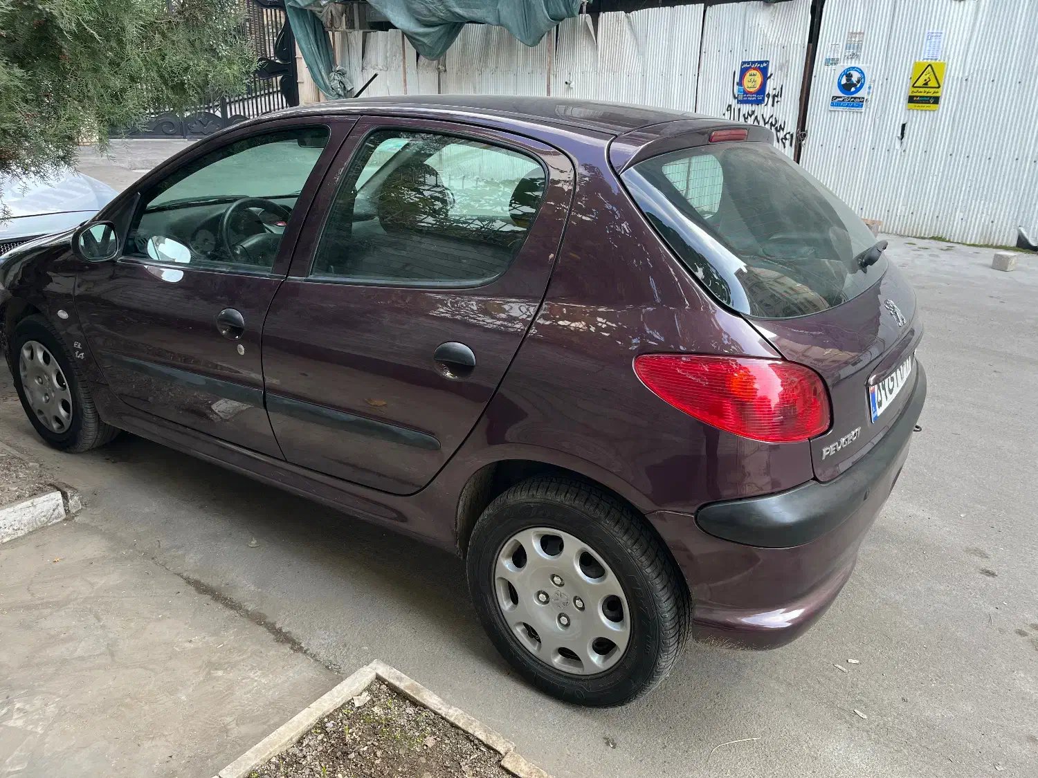 پژو ۲۰۶ تیپ ۲ فوق تمیز مدل ۹۶|خودرو سواری و وانت|رشت, گلسار|دیوار