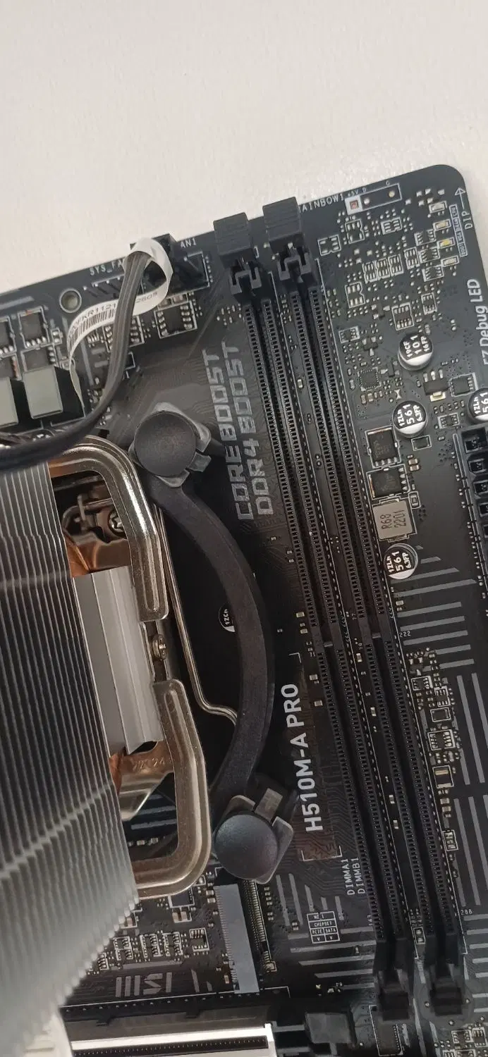 مادربرد H510 I3 10100F|قطعات و لوازم جانبی رایانه|شیراز, شهرک پرواز|دیوار
