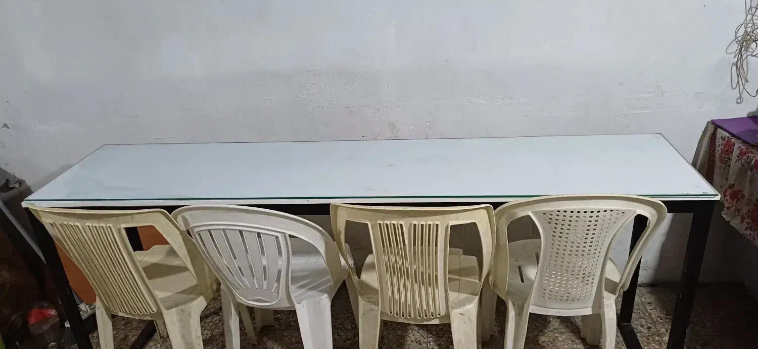 میز شیشه ایی مخصوص قهوه خانه|مبلمان خانگی و میز عسلی|سنگر, |دیوار