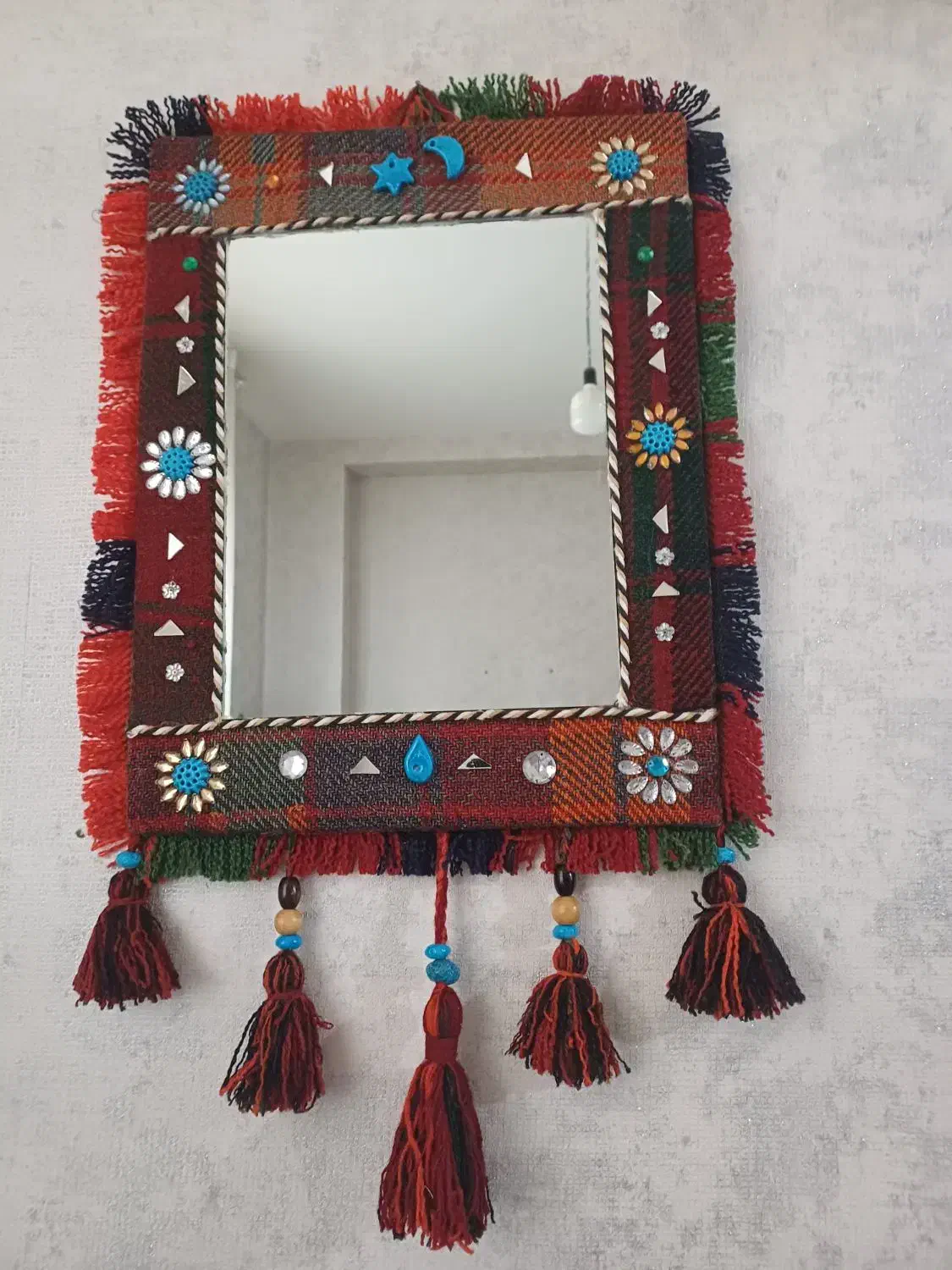 موج وگلیم ومیز|گلیم، جاجیم، گبه|کرمانشاه, |دیوار