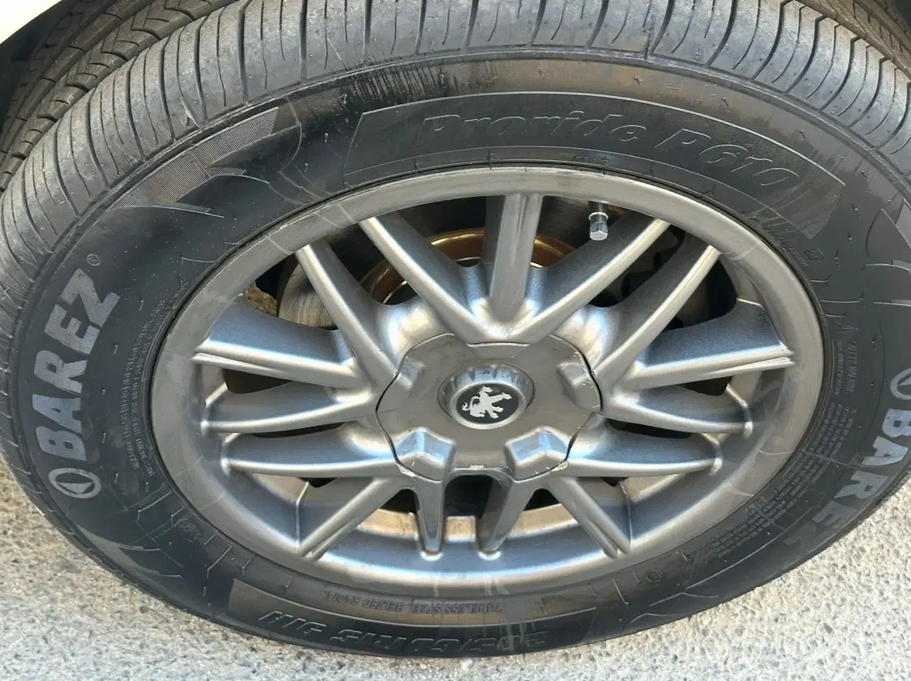 رینگ خرچنگی دودی معاوضه با پنج پر|قطعات یدکی و لوازم جانبی|رباط‌کریم, رباط‌کریم|دیوار