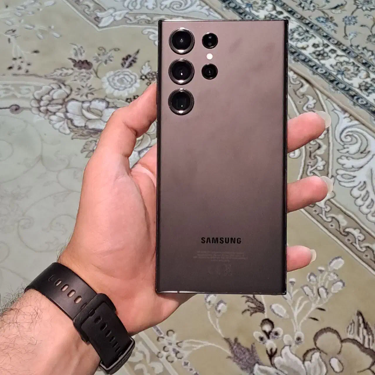 Samsung galaxy S23 ultra 256G black|موبایل|قم, هنرستان|دیوار