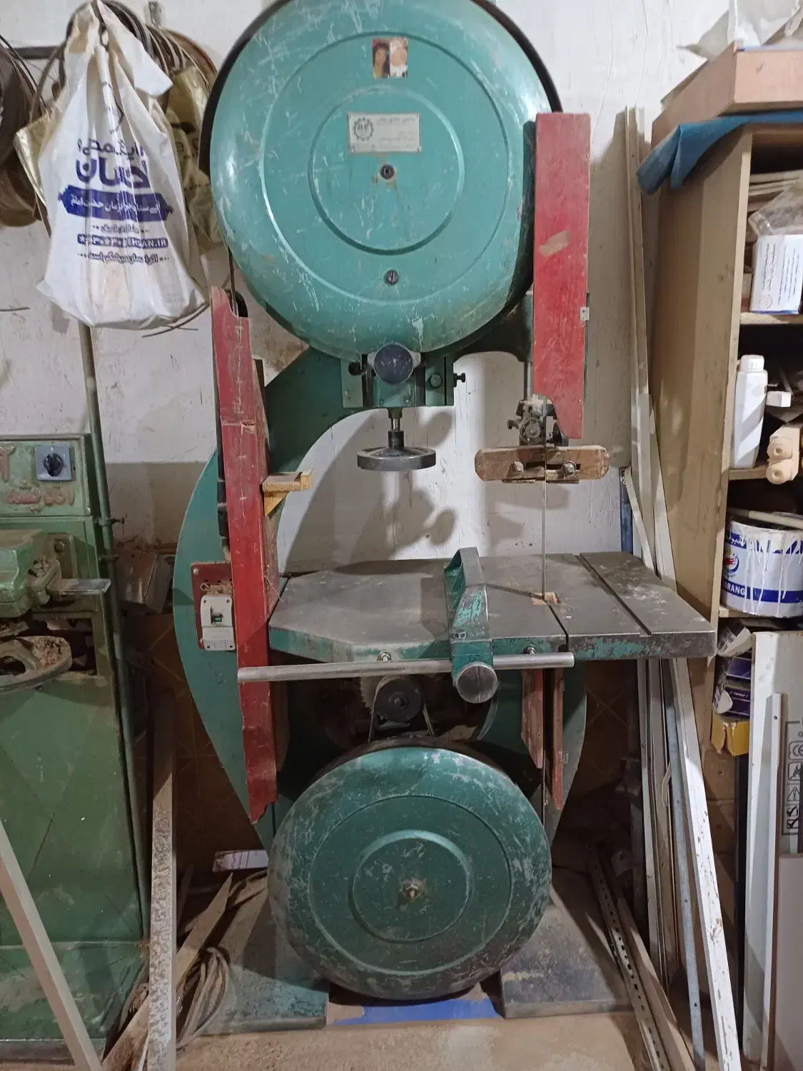 اره فلکه نجاری رمش|ماشین‌آلات صنعتی|بیجار, |دیوار