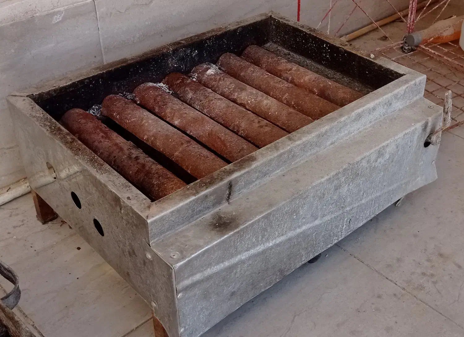 کباب پز گازی چدنی|اجاق گاز و لوازم برقی پخت‌وپز|کرمانشاه, |دیوار