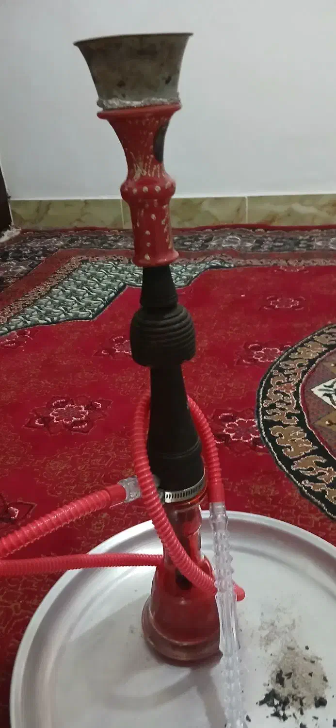 قلیان چوب سرخ|صنایع دستی و سایر لوازم تزئینی|آشخانه, |دیوار