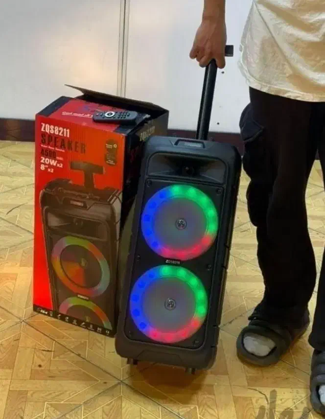 اسپیکر zqs 8211 / چمدانی / شارژی|سیستم صوتی خانگی|مشهد, پنجتن|دیوار