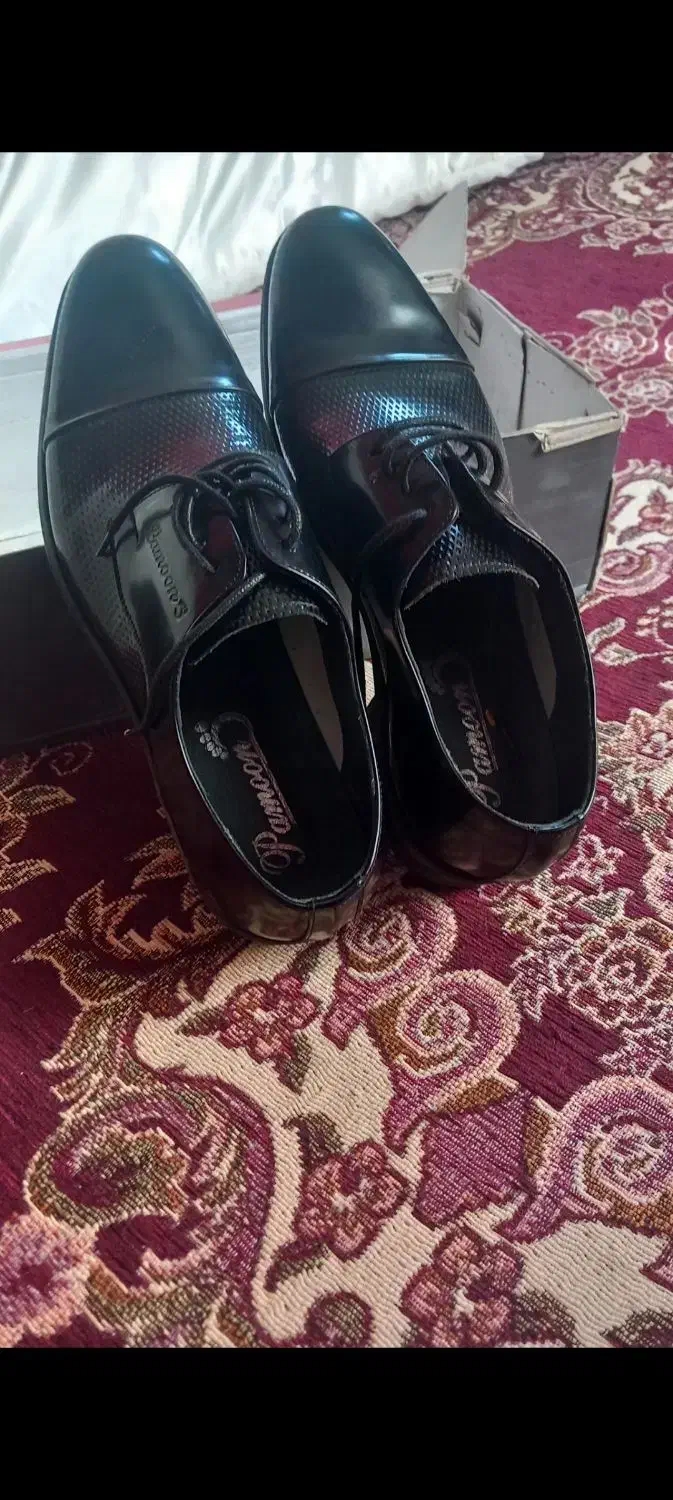 کفش چرم آکسفورد مردانه نو ایتالیایی سایز ۴۱|کیف، کفش، کمربند|فولادشهر, فولادشهر|دیوار