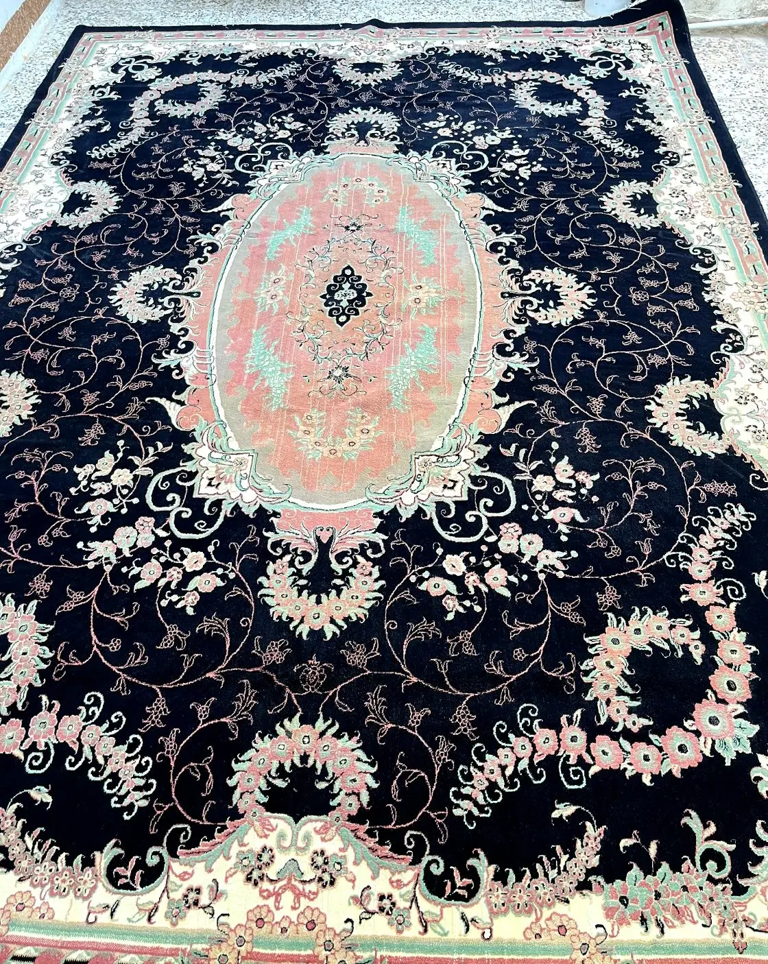 فرش|فرش|مسجد سلیمان, |دیوار