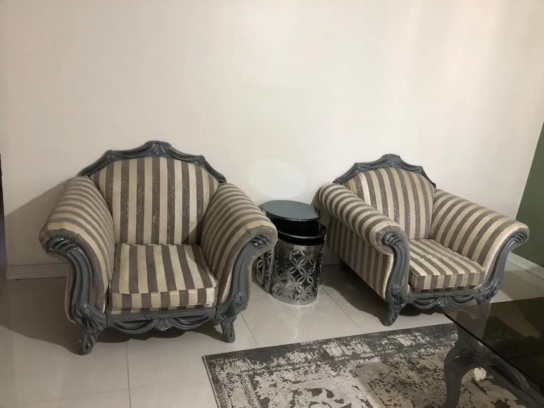 فروش مبل هفت نفره|مبلمان خانگی و میز عسلی|کرج, فاز ۵ مهرشهر|دیوار