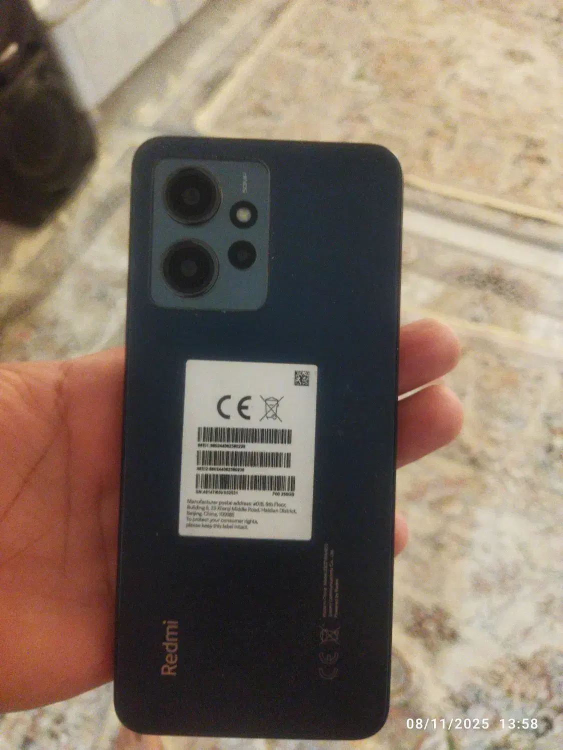 گوشی ردمی نوت 12|موبایل|نیشابور, گنبد سبز|دیوار