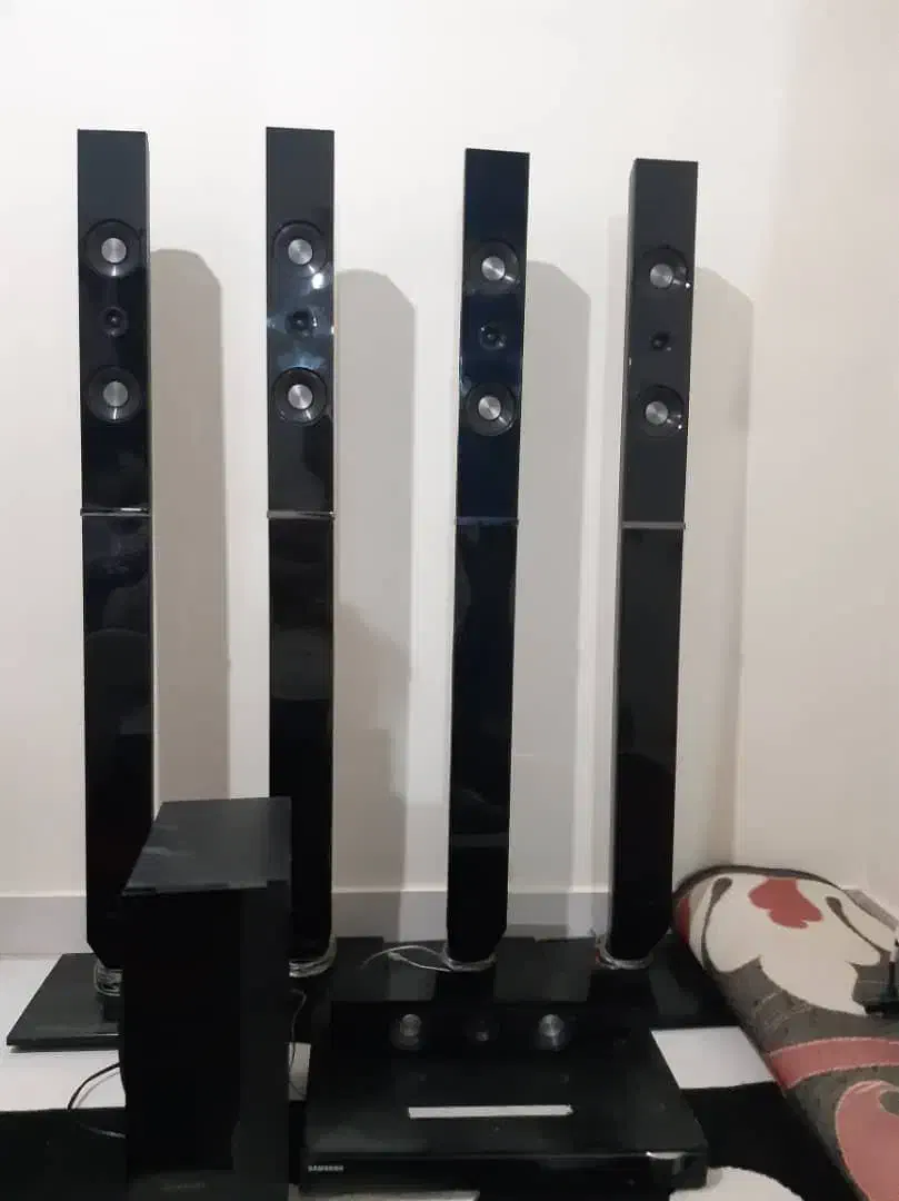 سینما خانواده Samsung درحد نو|سیستم صوتی خانگی|گرمدره, |دیوار