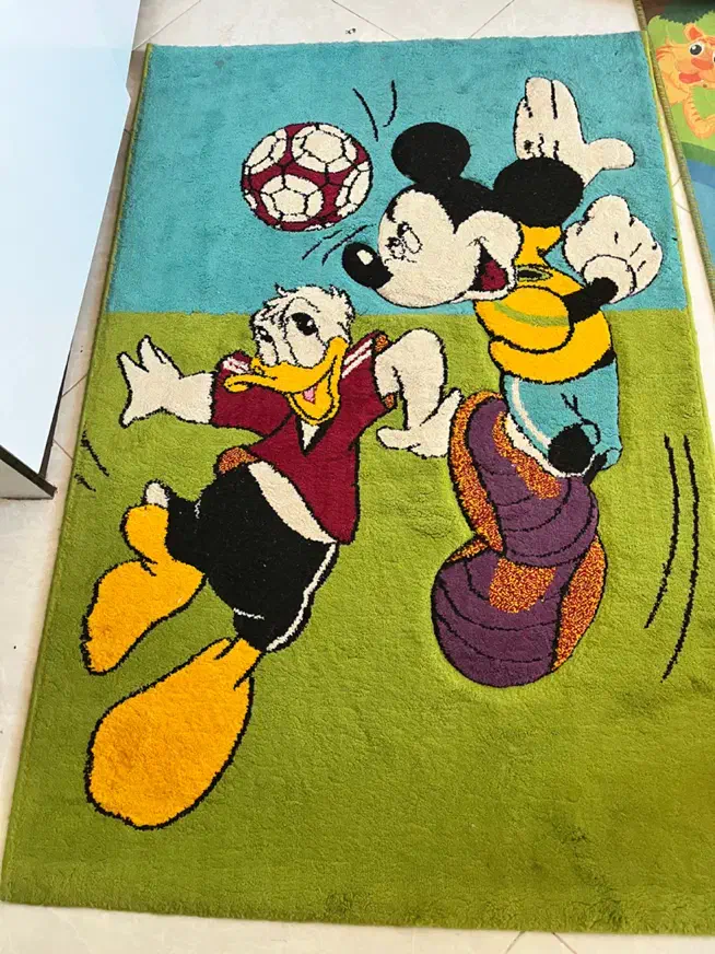 قالیچه بچگانه ۱ در ۱/۵|فرش|گلبهار, شهر جدید گلبهار|دیوار