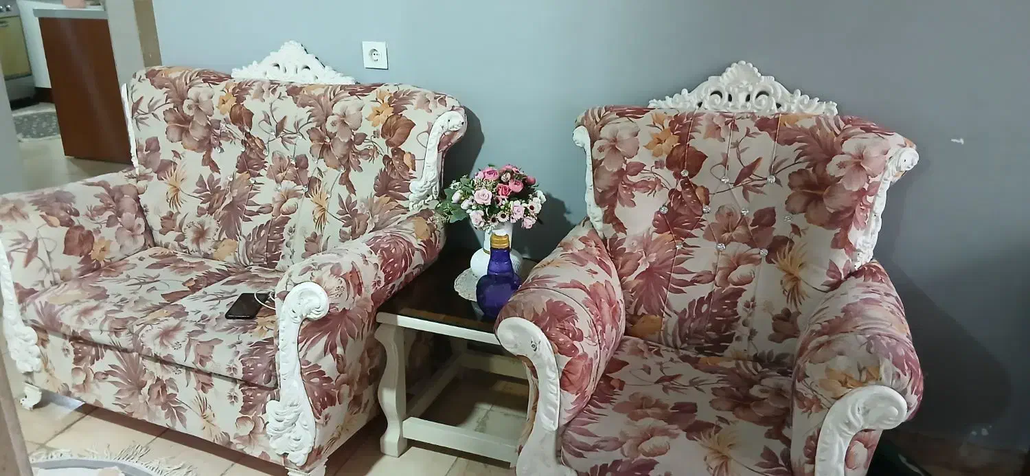 مبلمان7نفر|مبلمان خانگی و میز عسلی|خرم‌آباد, |دیوار