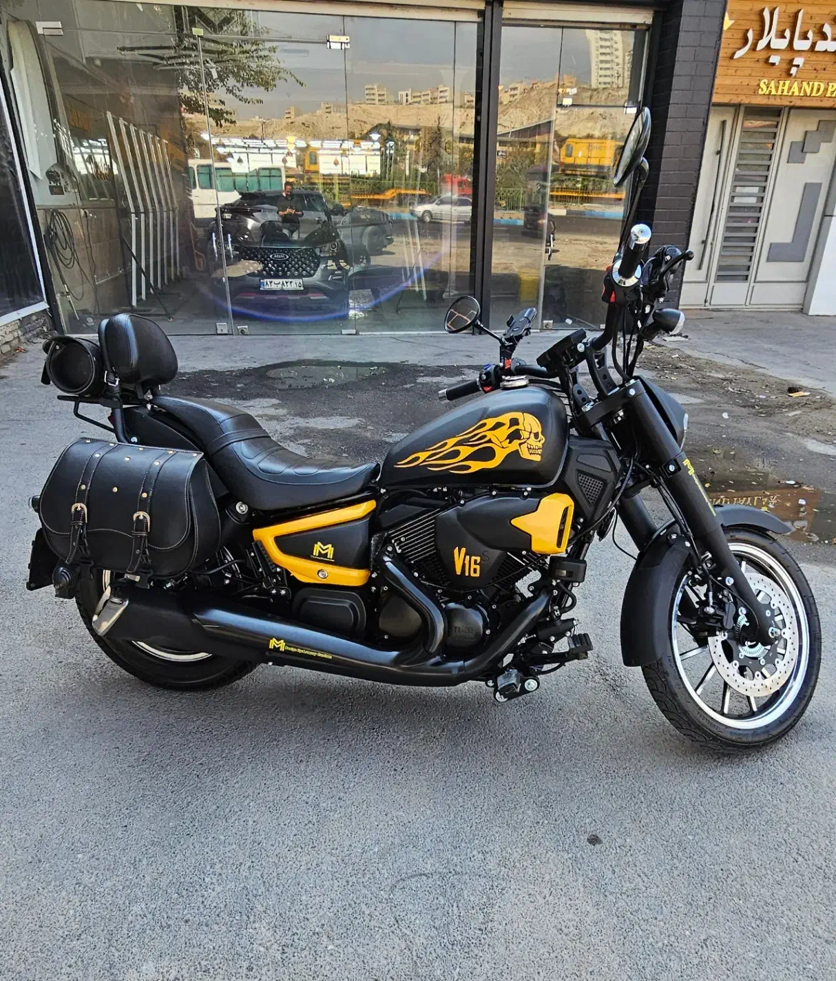 موتور لیفان V16 طرح هارلی|موتورسیکلت|تبریز, |دیوار