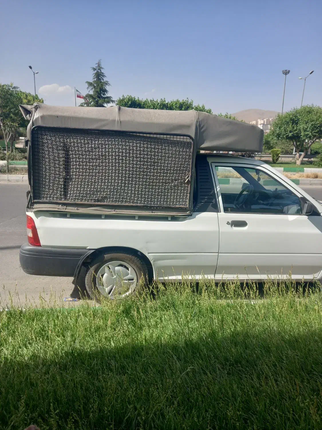 پراید وانت دو گانه بیرنگ ۹۸|خودرو سواری و وانت|بومهن, |دیوار