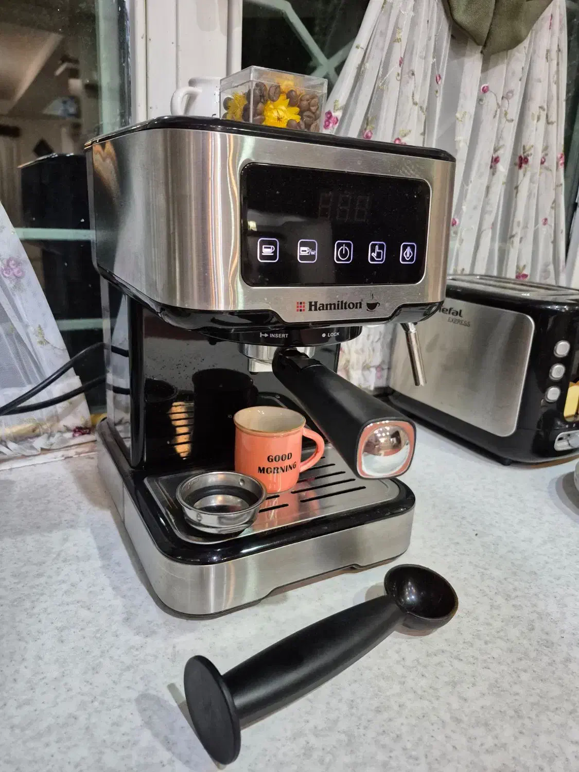 دستگاه اسپرسوساز خانگی|سماور، چای‌ساز، قهوه‌ساز|پرند, فاز ۲|دیوار