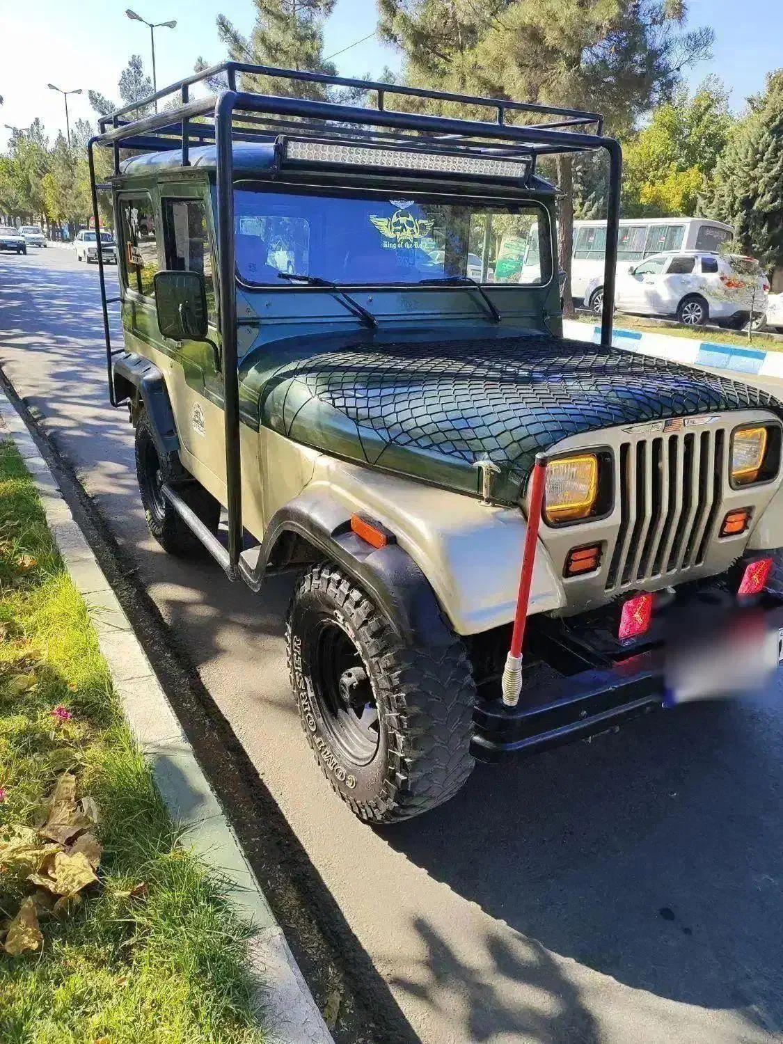 جیپ صحرا آفرودی.       معاوضه|خودرو سواری و وانت|ارومیه, |دیوار