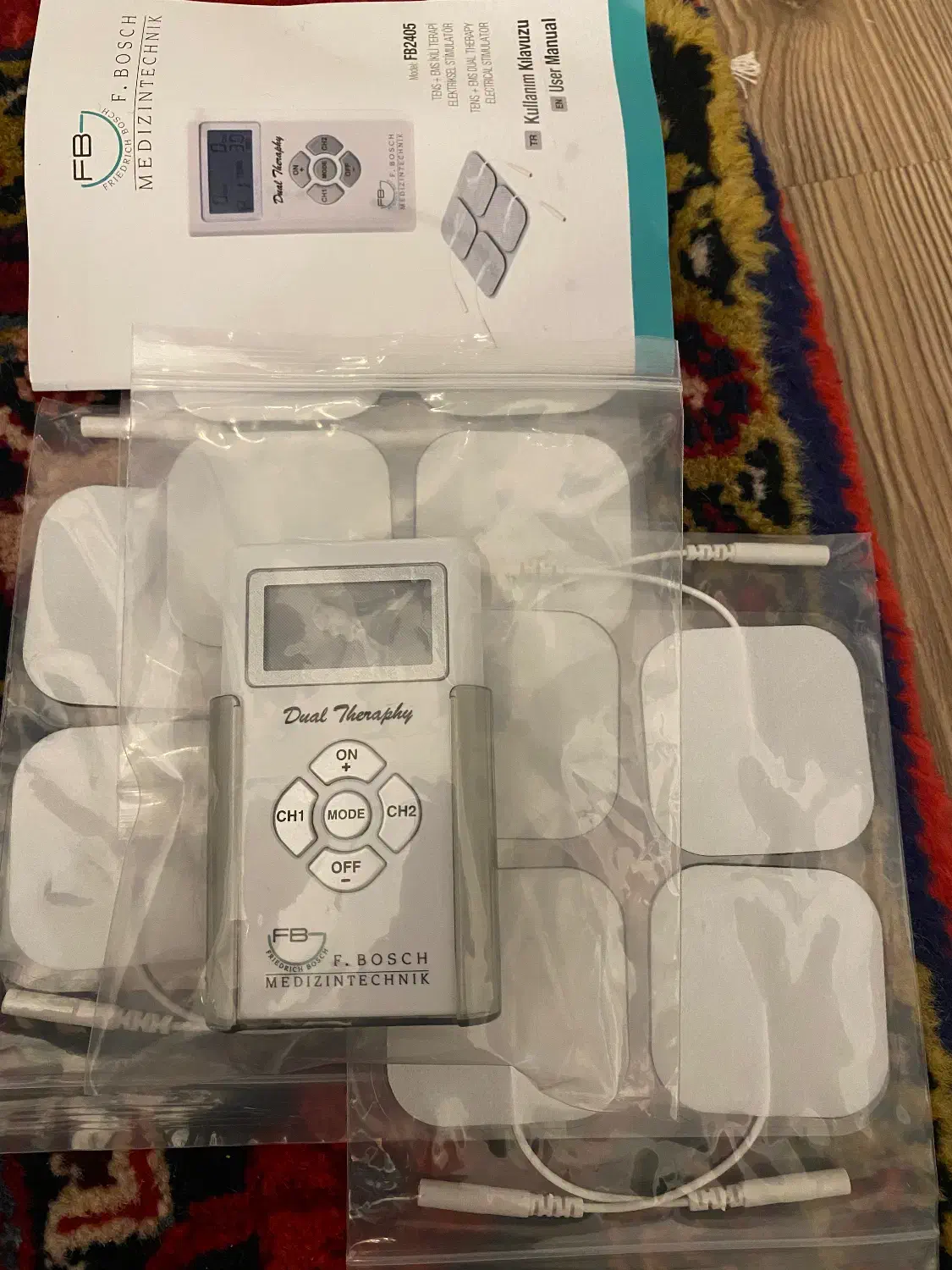 دستگاه فیزیوتراپی خانگی ملایم با کارکرد تنش/تحریک|آرایشی، بهداشتی، درمانی|تبریز, |دیوار