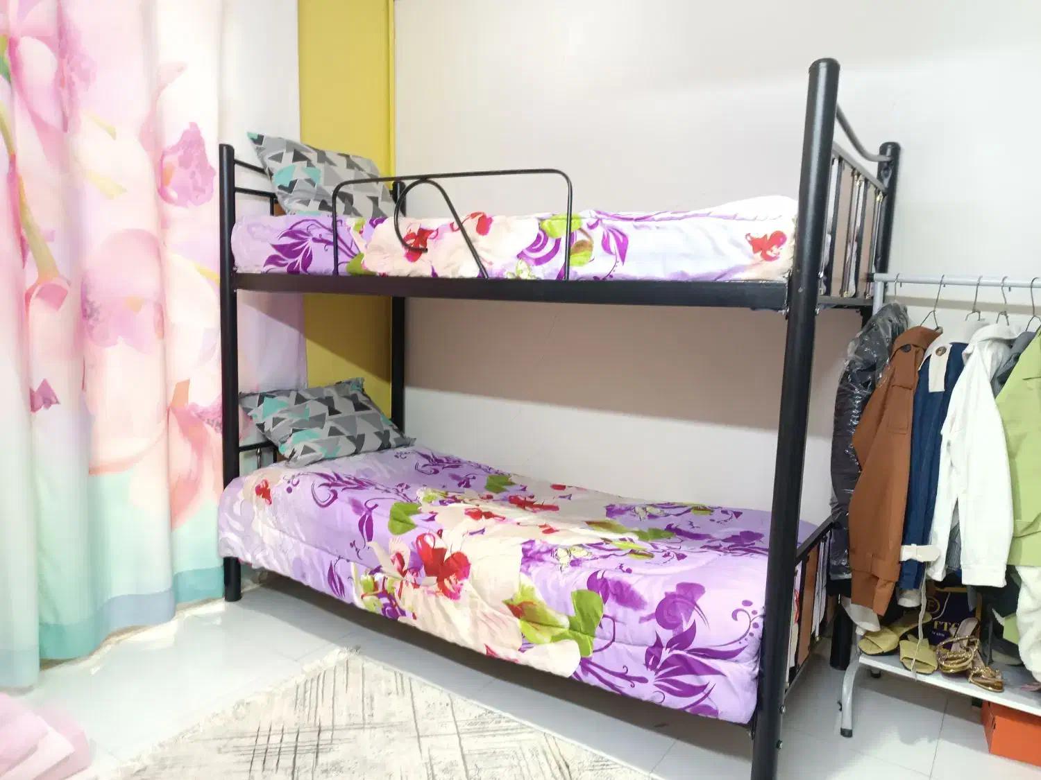 تخت خواب دو طبقه|تخت و سرویس خواب|کرج, حصارک بالا|دیوار