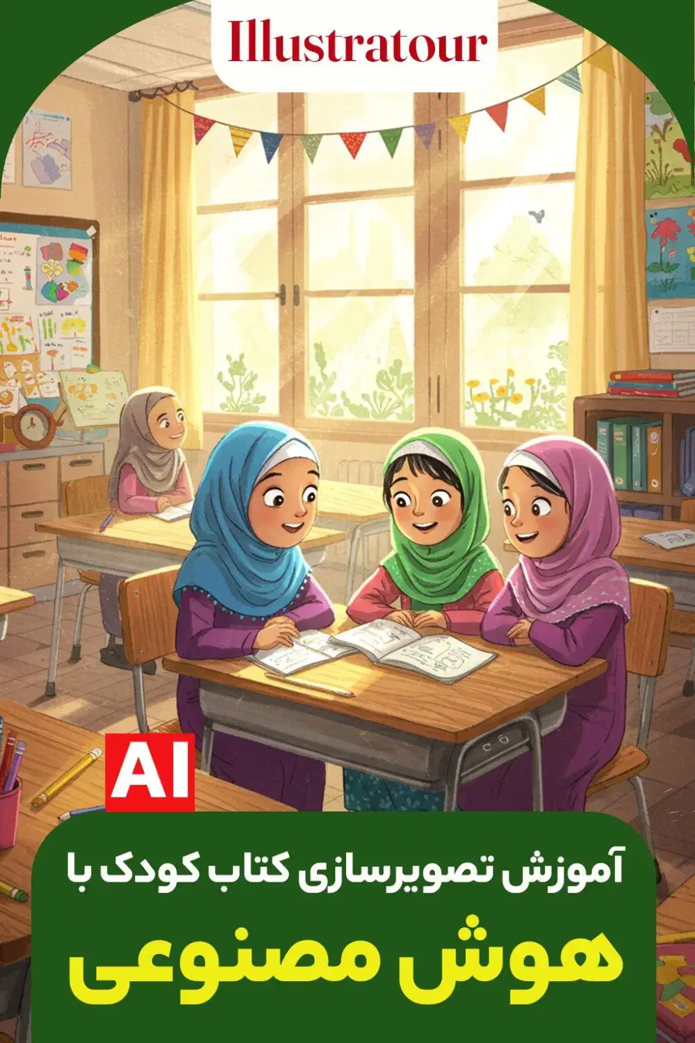 آموزش هوش مصنوعی در گرافیک وتصویرسازی|خدمات آموزشی|اصفهان, آبشار|دیوار