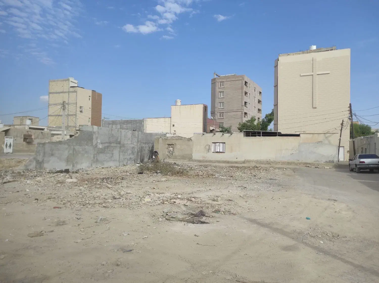 فروش زمین 285 متری بندرعباس خیابان شهید جعفری|فروش زمین و ملک کلنگی|کهنوج, |دیوار