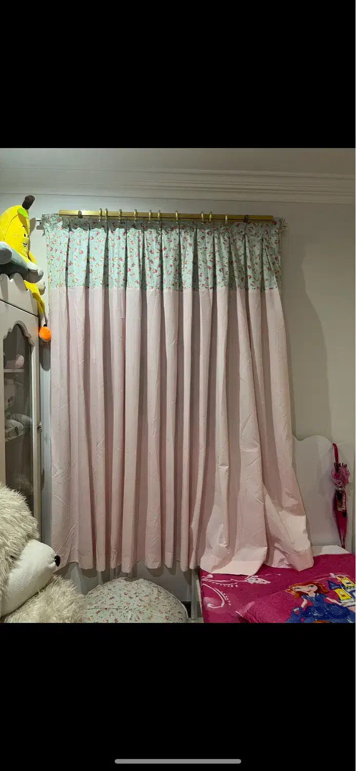 پرده اتاق کودک خیلی زیبا|پرده، رانر، رومیزی|گنبد کاووس, |دیوار